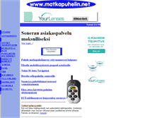 Tablet Screenshot of matkapuhelin.net